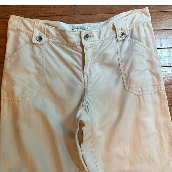 Banana Republic Off White linen cotton blend pants size 10 - Picture 2 of 11